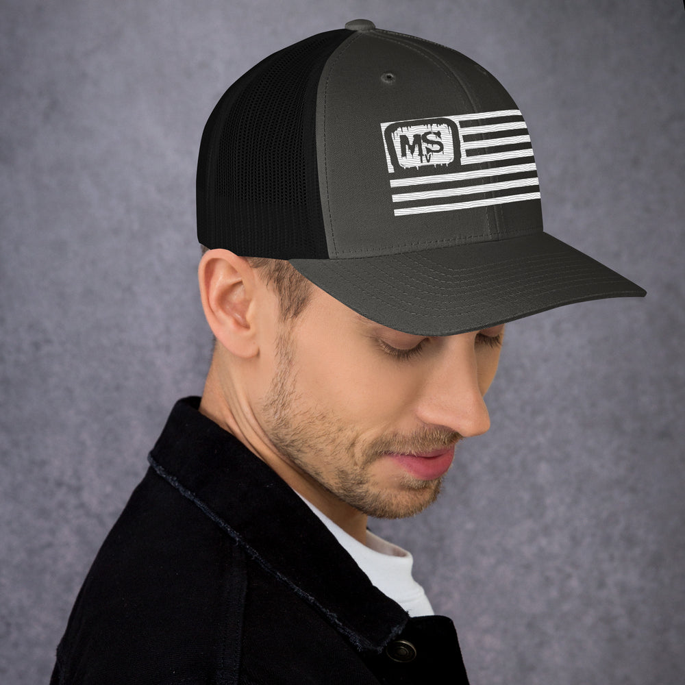 
                  
                    MSTV USA Snapback Trucker Hat
                  
                