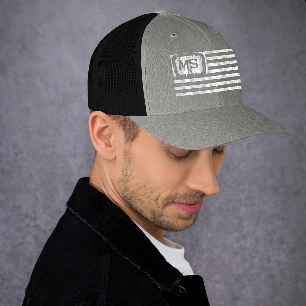 
                  
                    MSTV USA Snapback Trucker Hat
                  
                