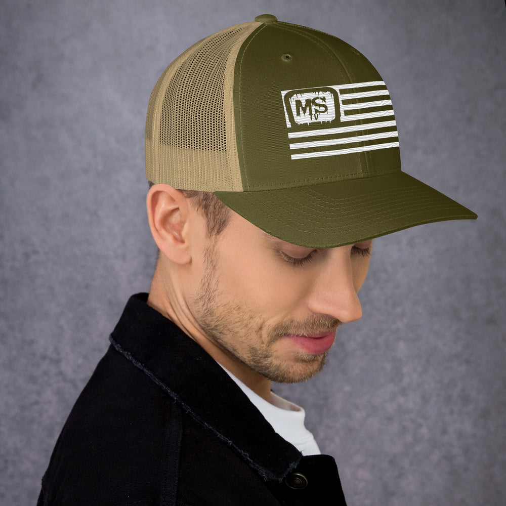 
                  
                    MSTV USA Snapback Trucker Hat
                  
                