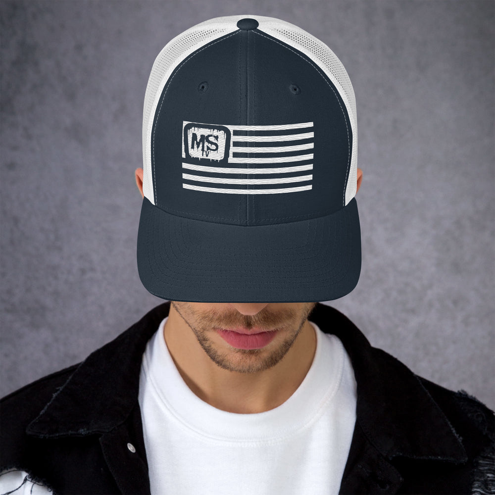 MSTV USA Snapback Trucker Hat