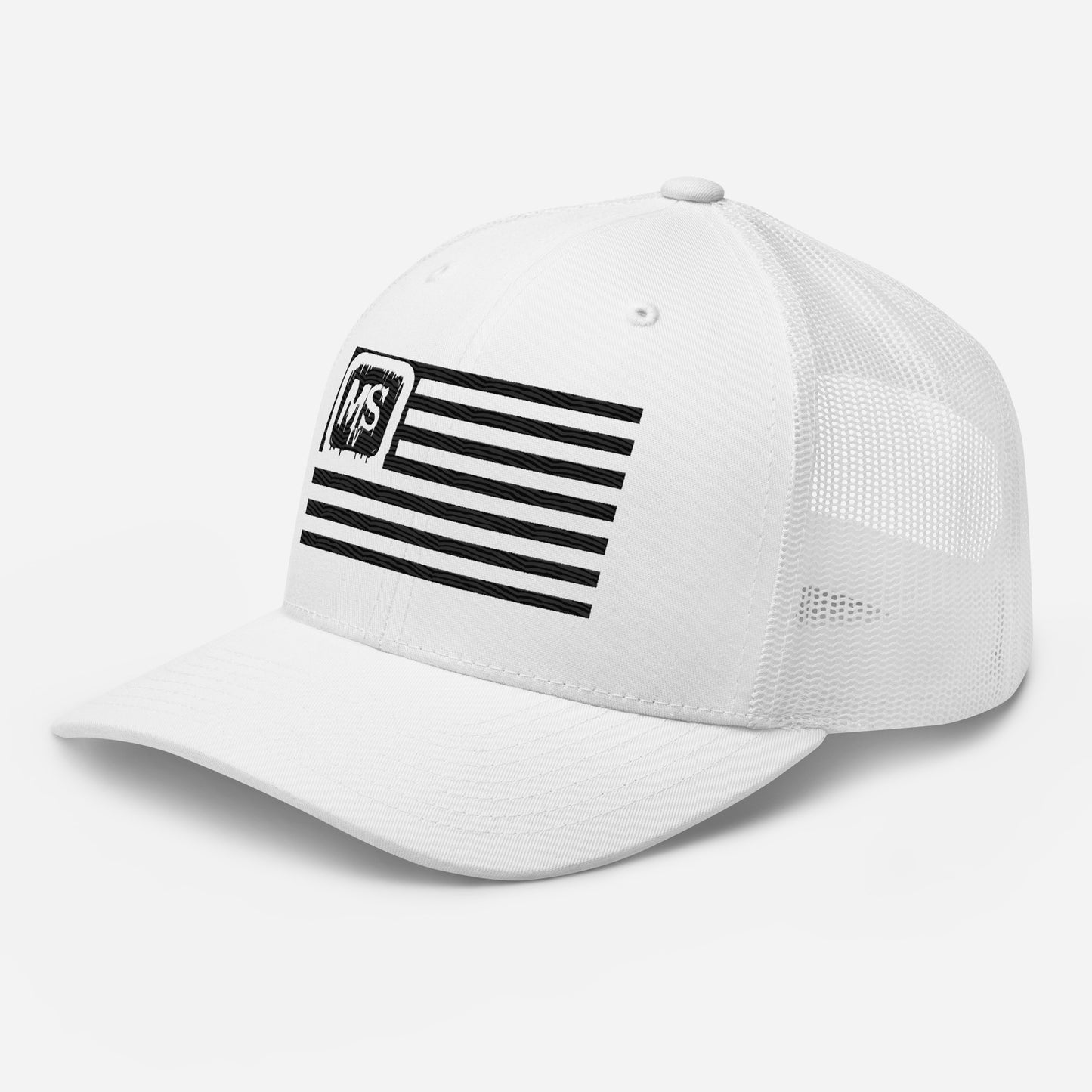 
                  
                    MSTV Black Flag White Snapback
                  
                