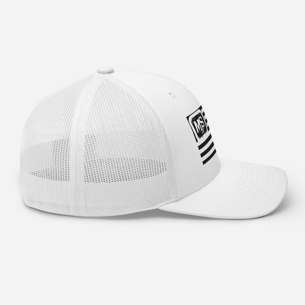 
                  
                    MSTV Black Flag White Snapback
                  
                