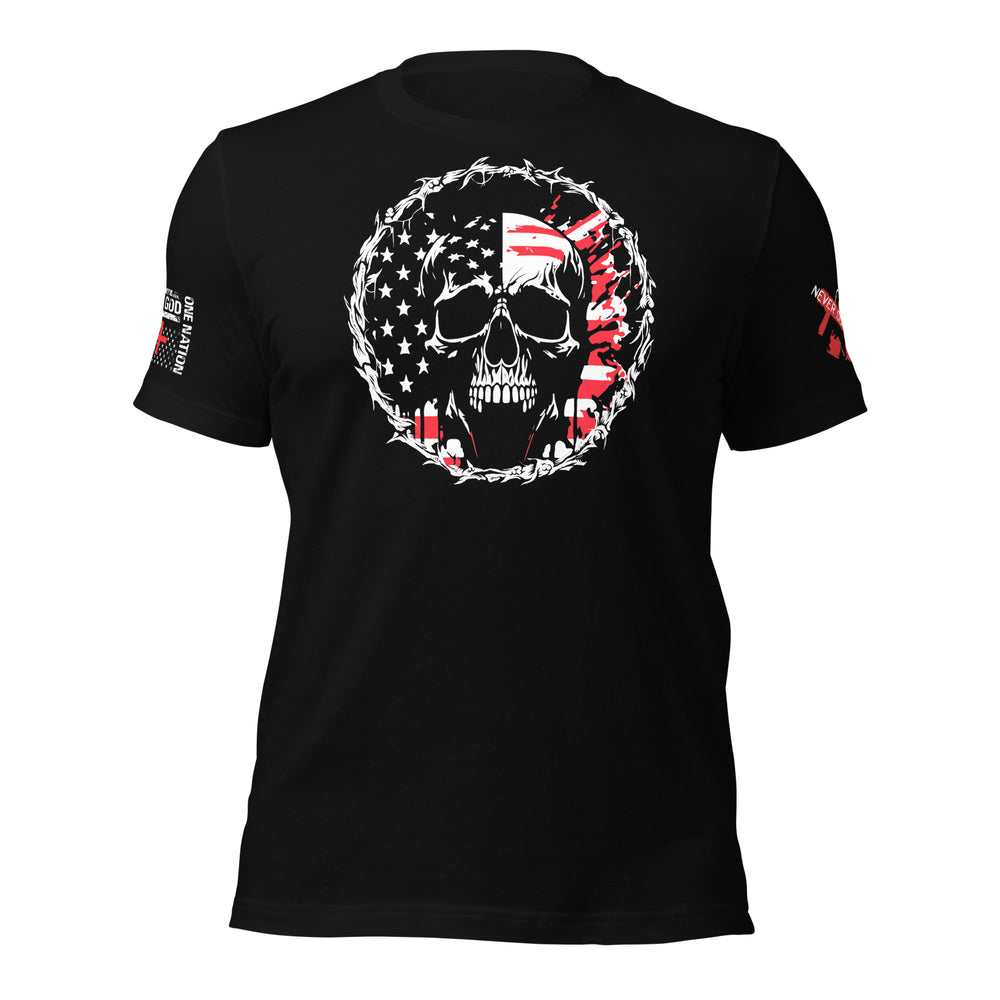 USA Thorns Skull Never Surrender Premium Tee