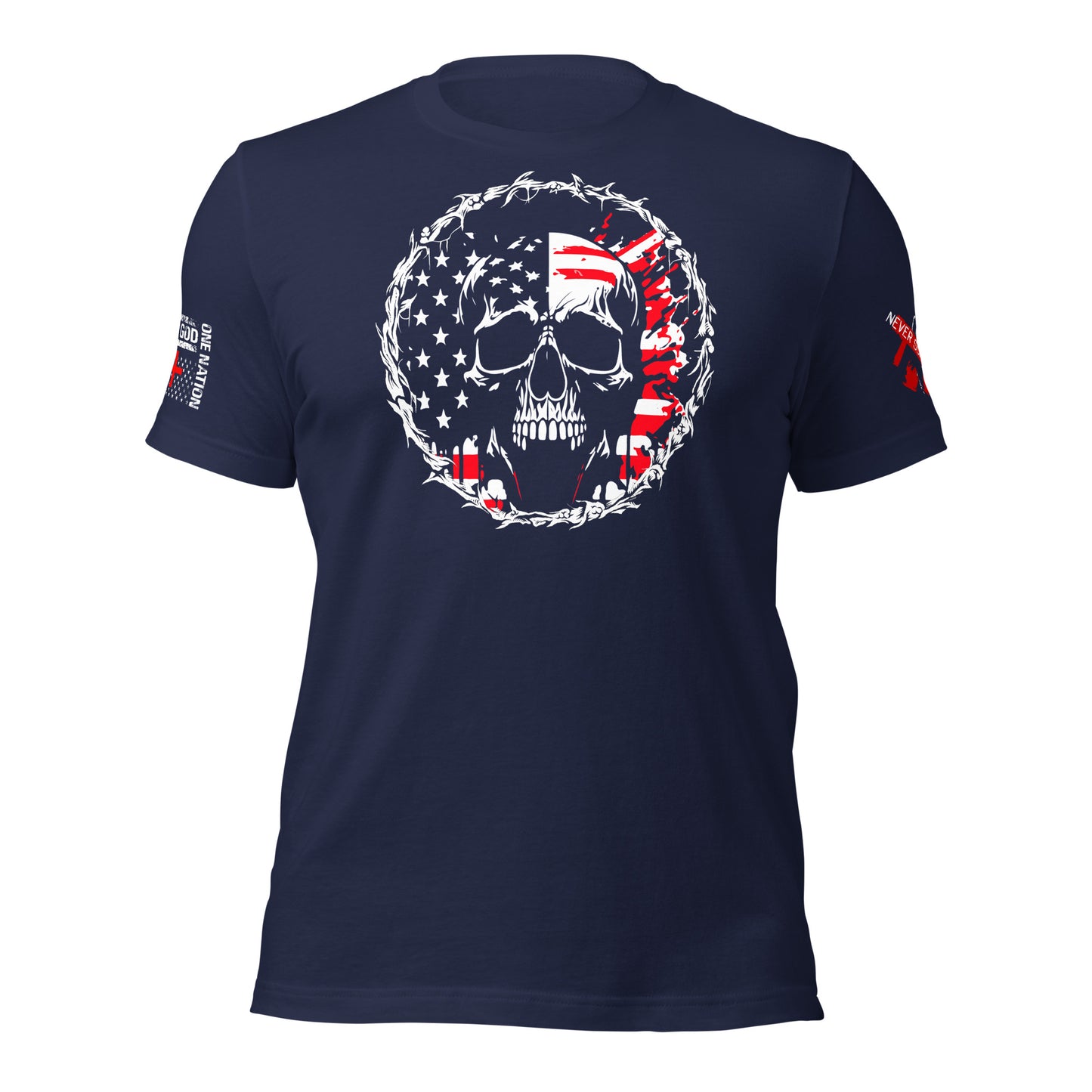 
                  
                    USA Thorns Skull Never Surrender Premium Tee
                  
                