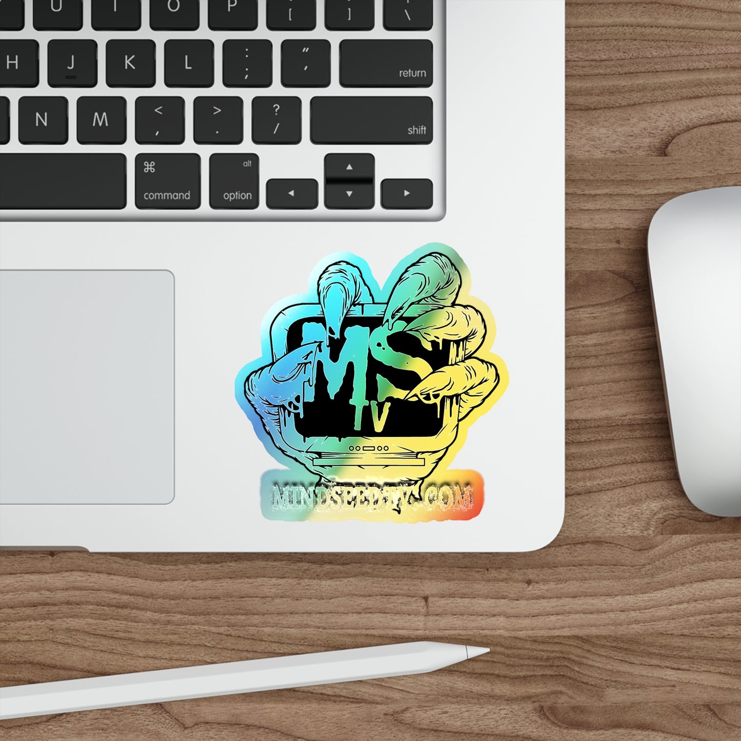 
                  
                    MSTV Claw Holographic Sticker
                  
                