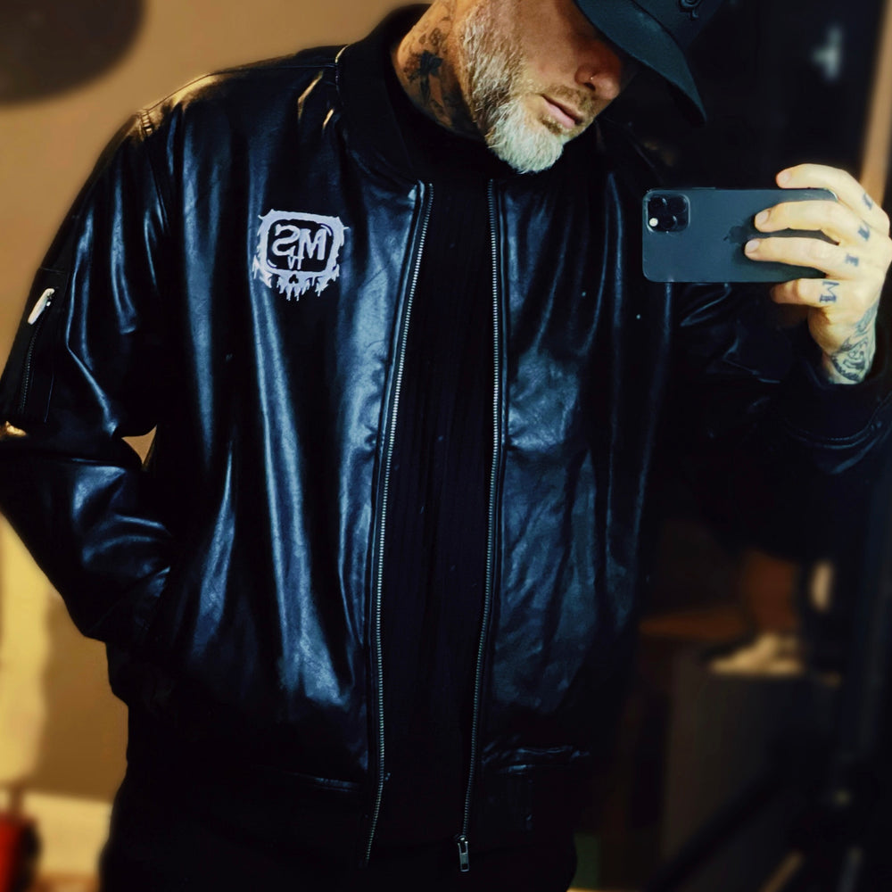 Casey's Leather MSTV Bomber Jacket