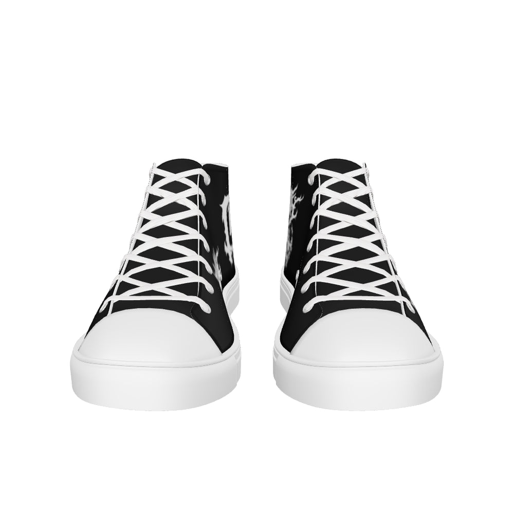 Men’s high top canvas shoes