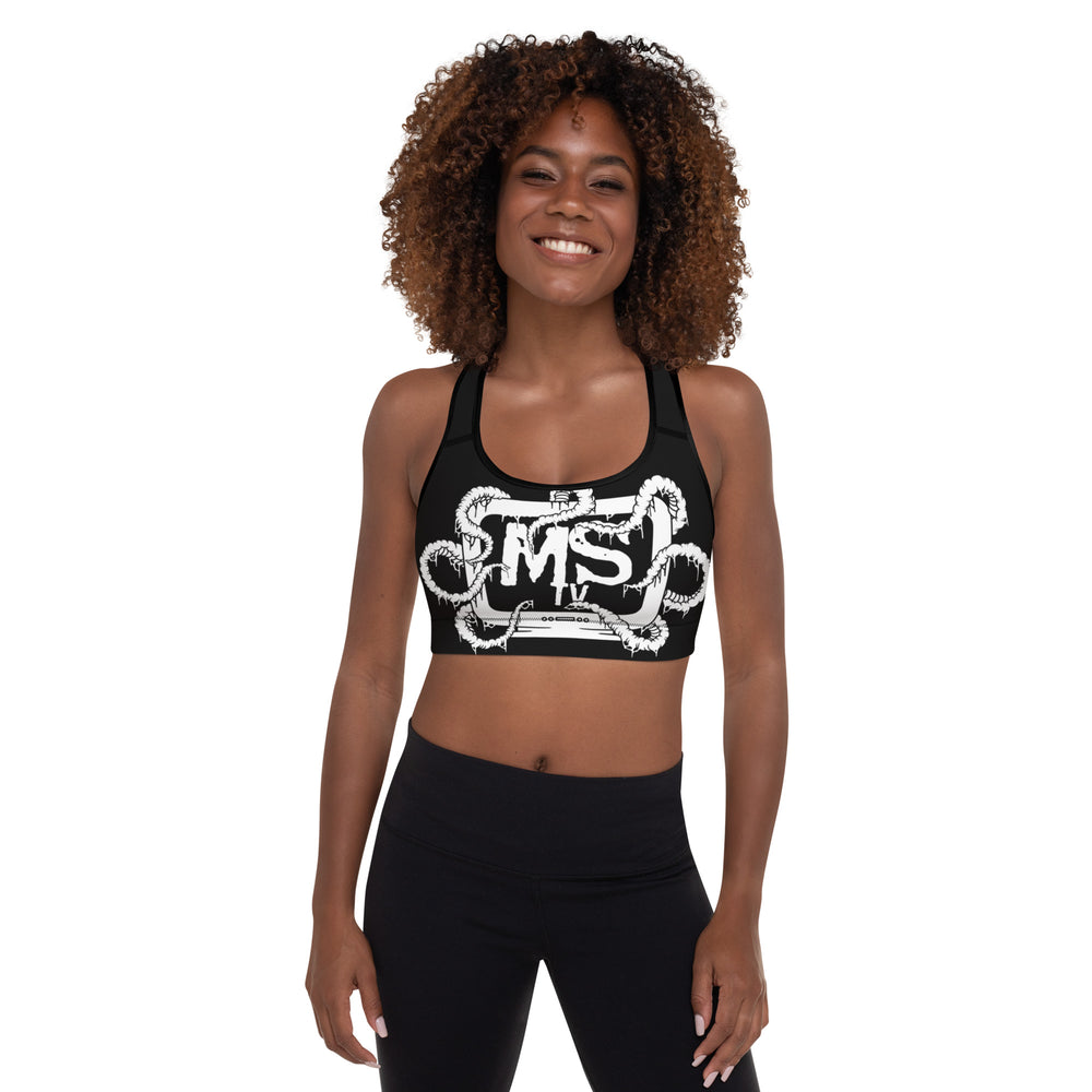 MSTV Padded Sports Bra