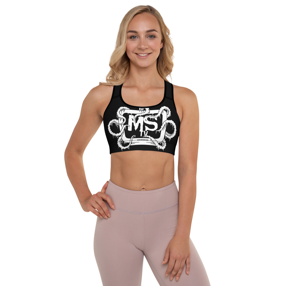 
                  
                    MSTV Padded Sports Bra
                  
                