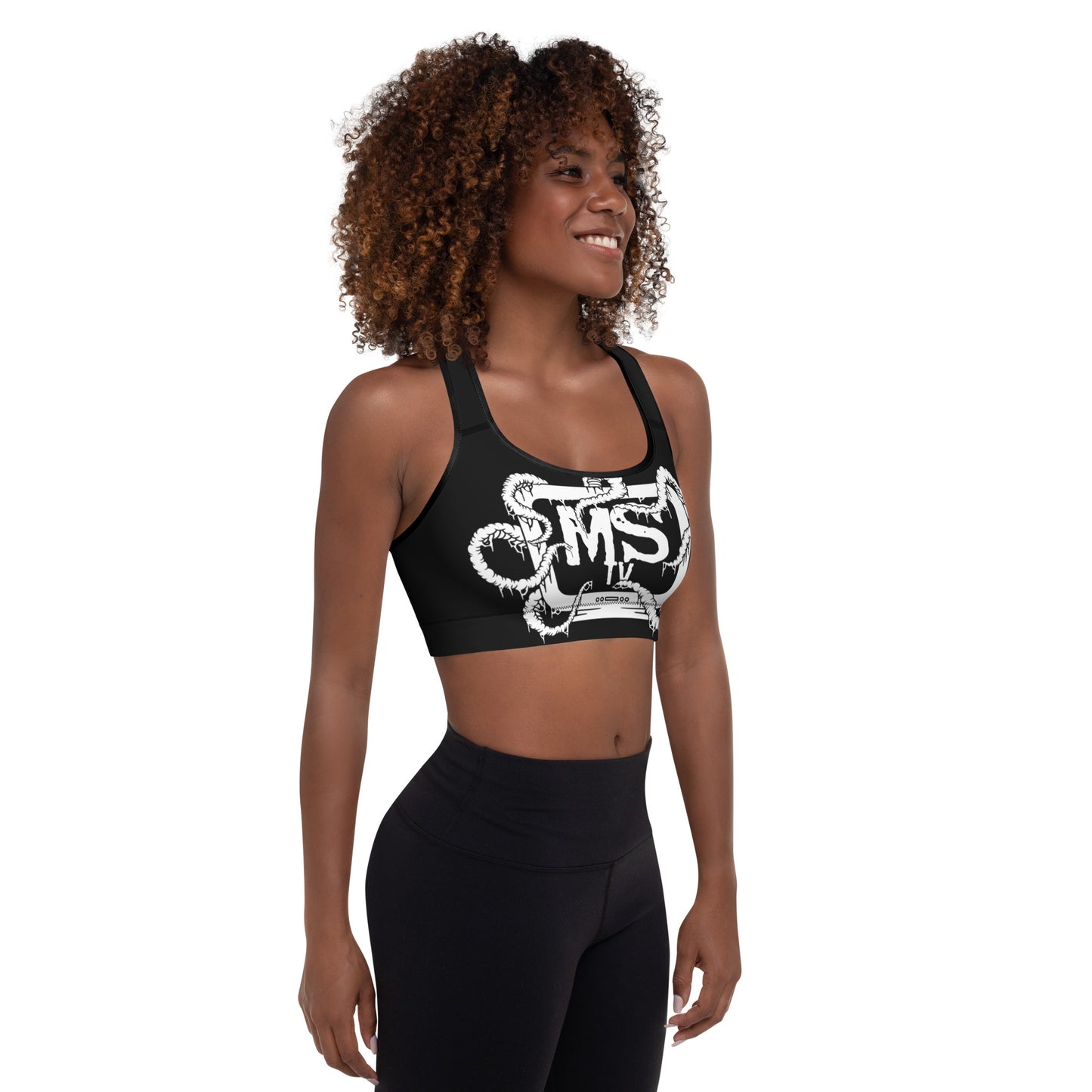 
                  
                    MSTV Padded Sports Bra
                  
                